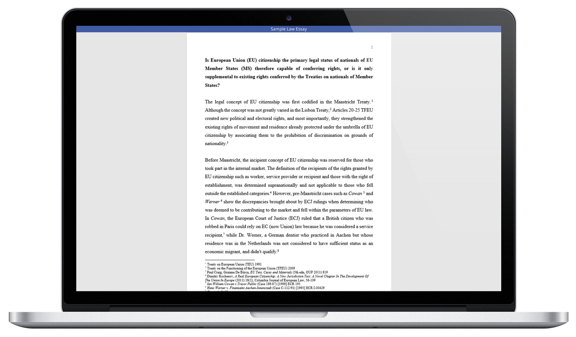 Law essay writing service