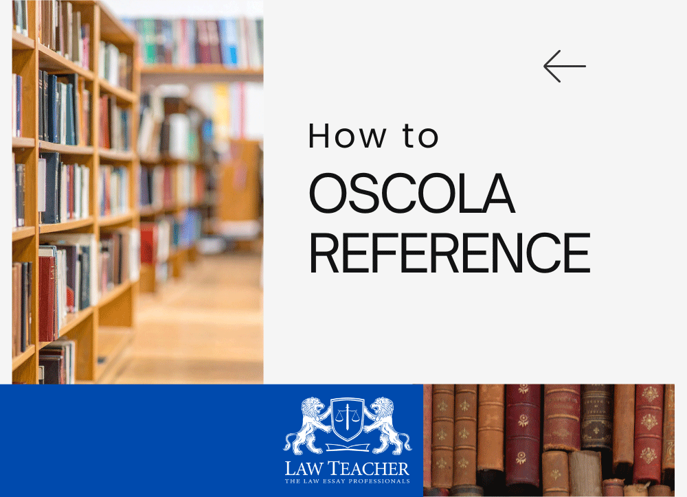 How to OSCOLA reference